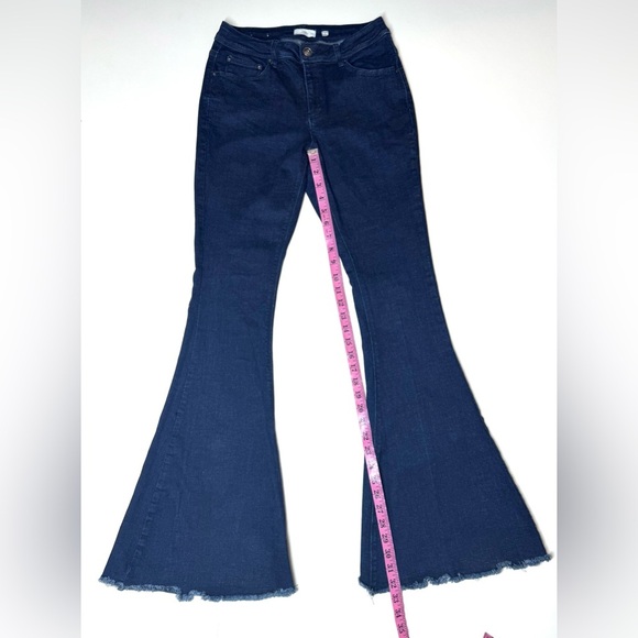 A loves A Women's Flared Jeans - Dark Blue Size- 27 - Picture 7 of 12